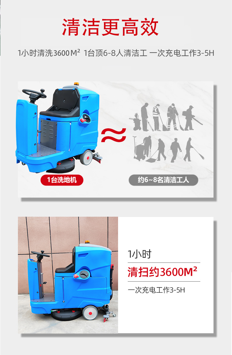 贺州驾驶式洗地机更适合用在高铁站