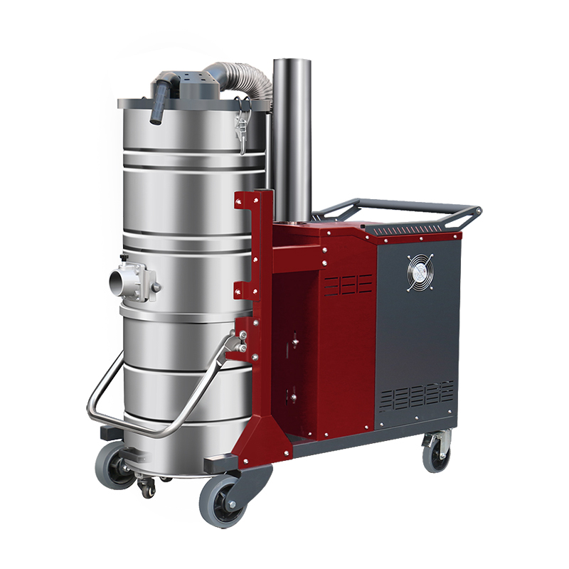 贺州坦洁380V 双桶手动反吹工业吸尘器X8系列